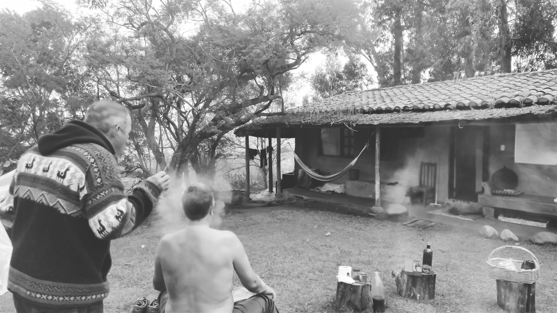 Privat ayahuasca- och San Pedro-ceremoni