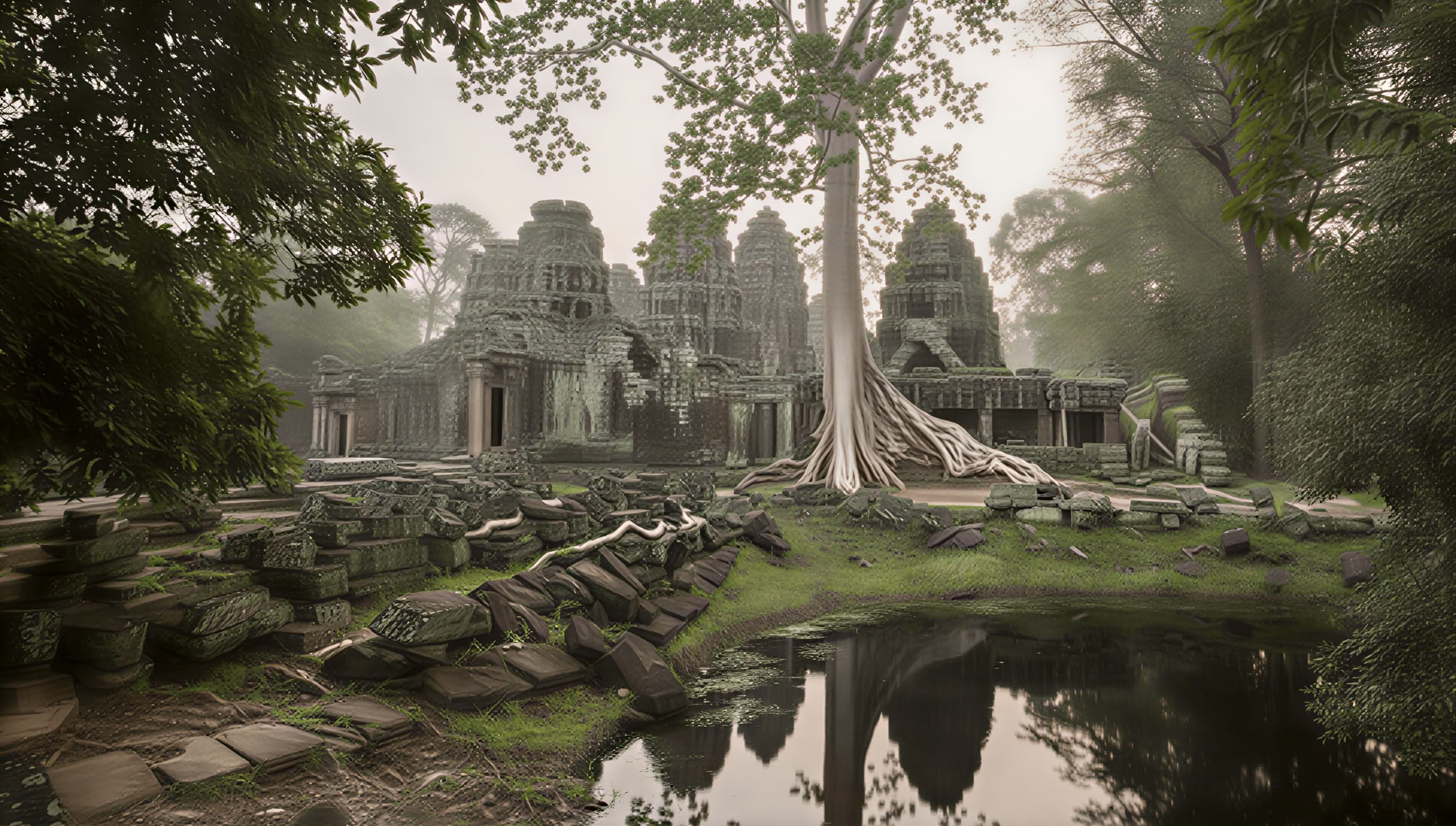 Retreat vid Angkor Wat med Renata Sarasvati Diem