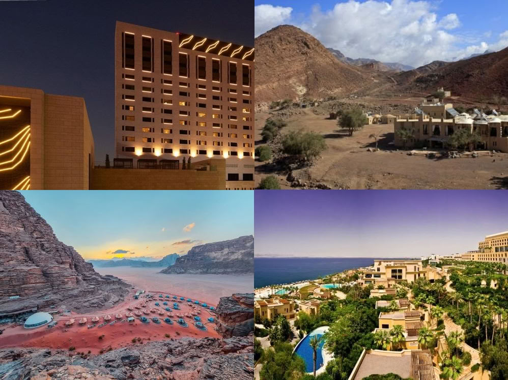 Fly till Jordanien