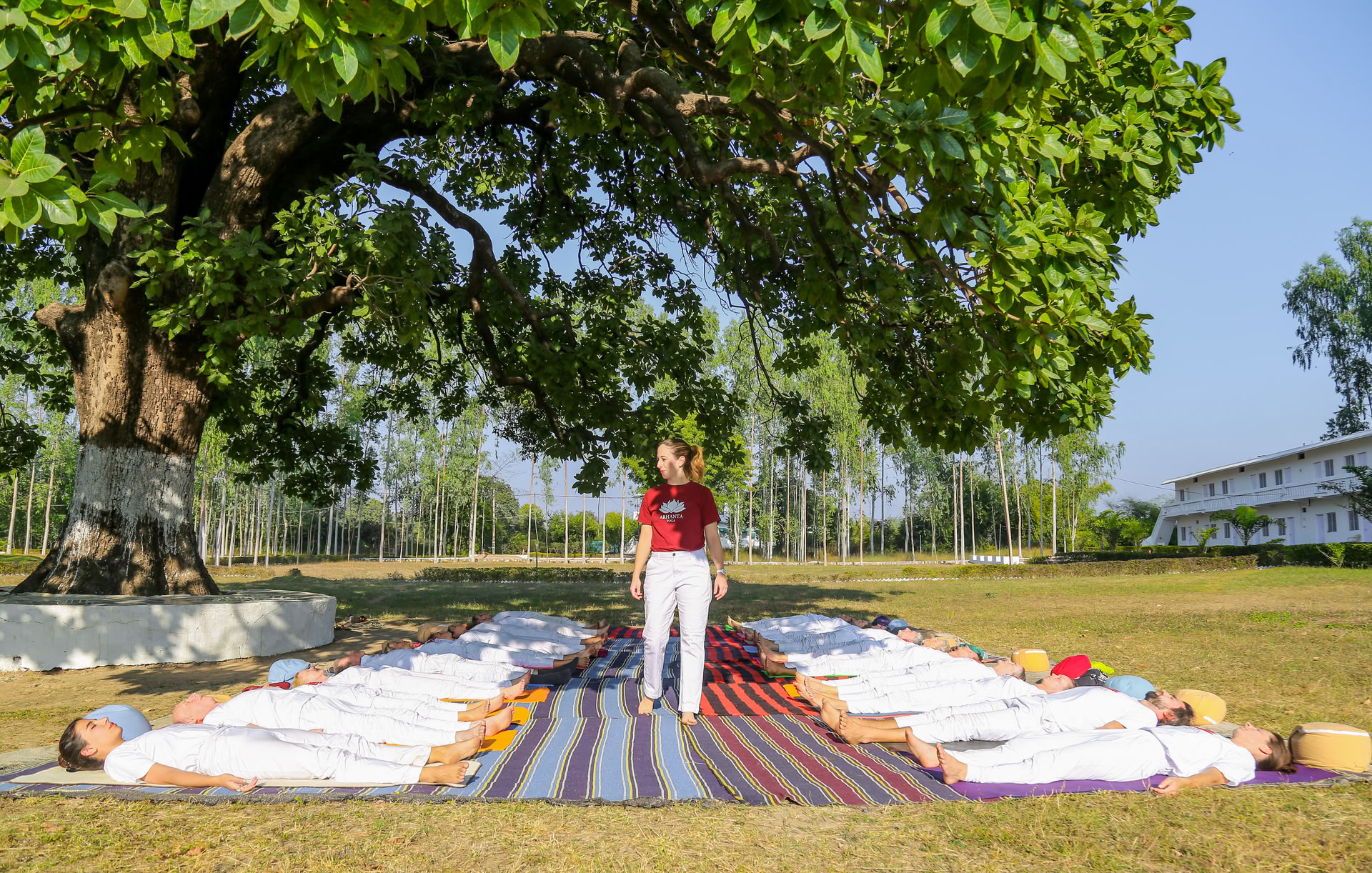 Lär dig yoga i Indien med en 200-timmars lärarutbildning