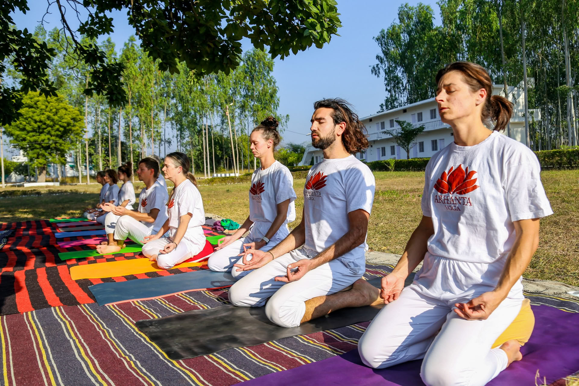 Skapa en stark grund: 200-timmars yogautbildning i Indien 2026
