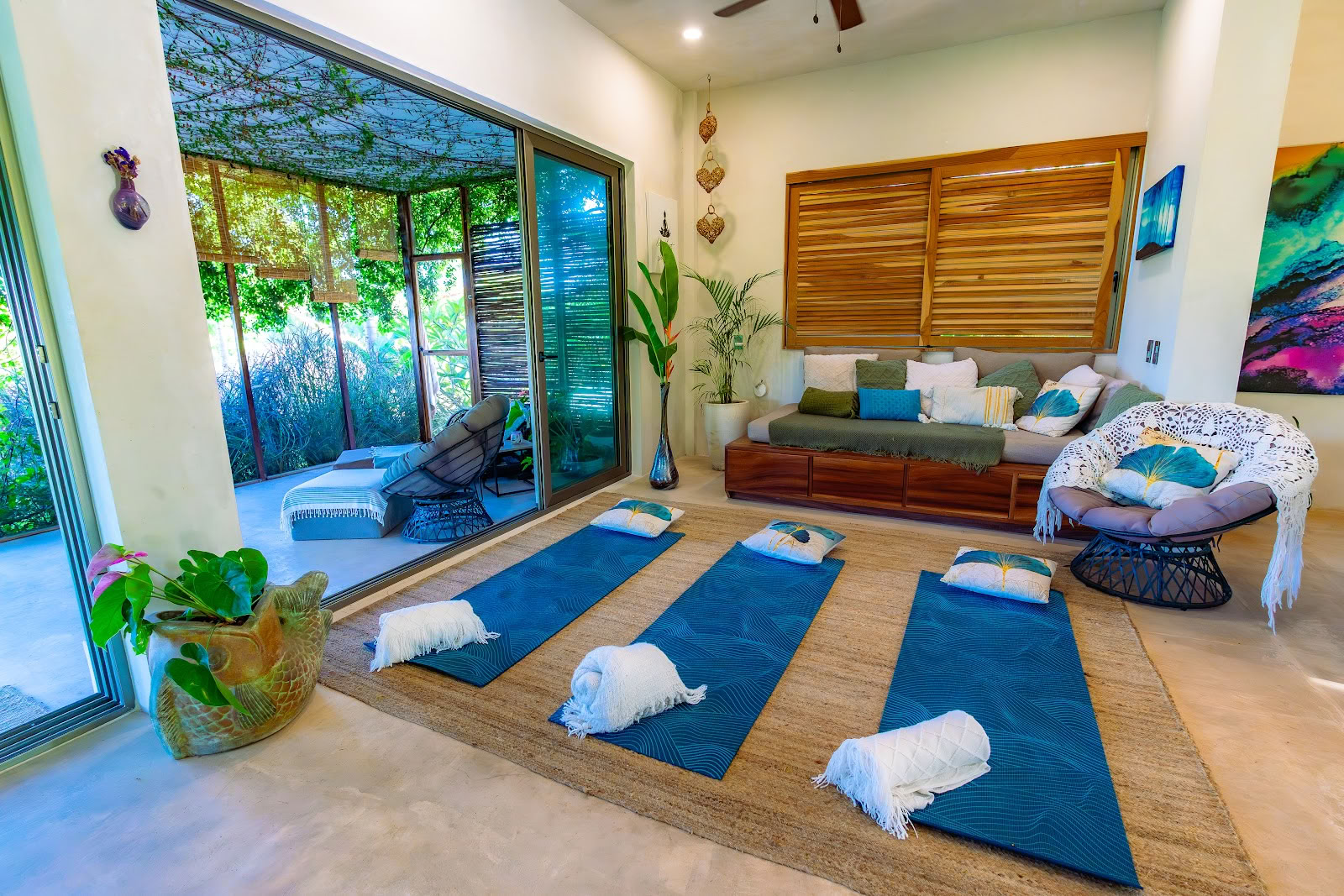 Retreater på Las Brisas Zen Center