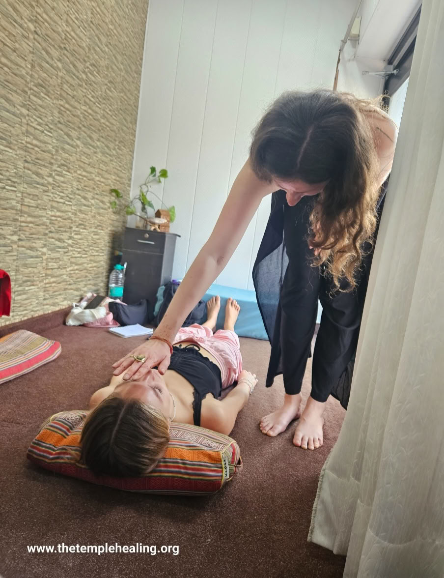 Templet för healing och yogastudio