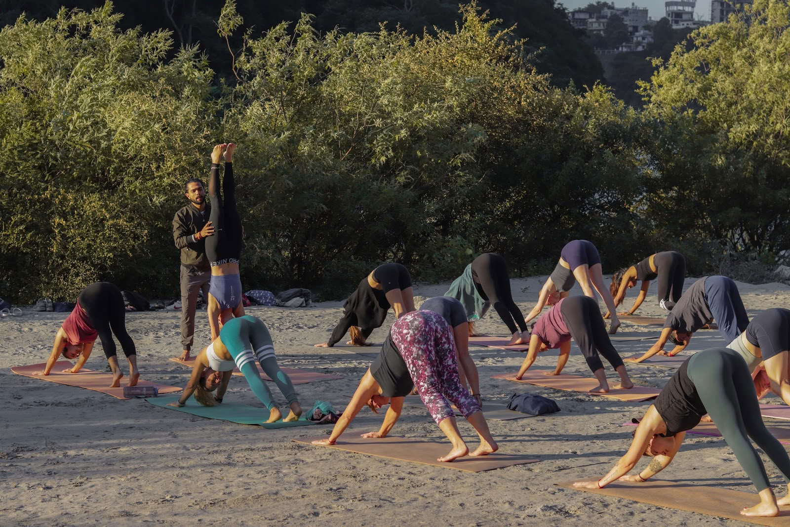 Mantra-yoga- och meditationsretreats