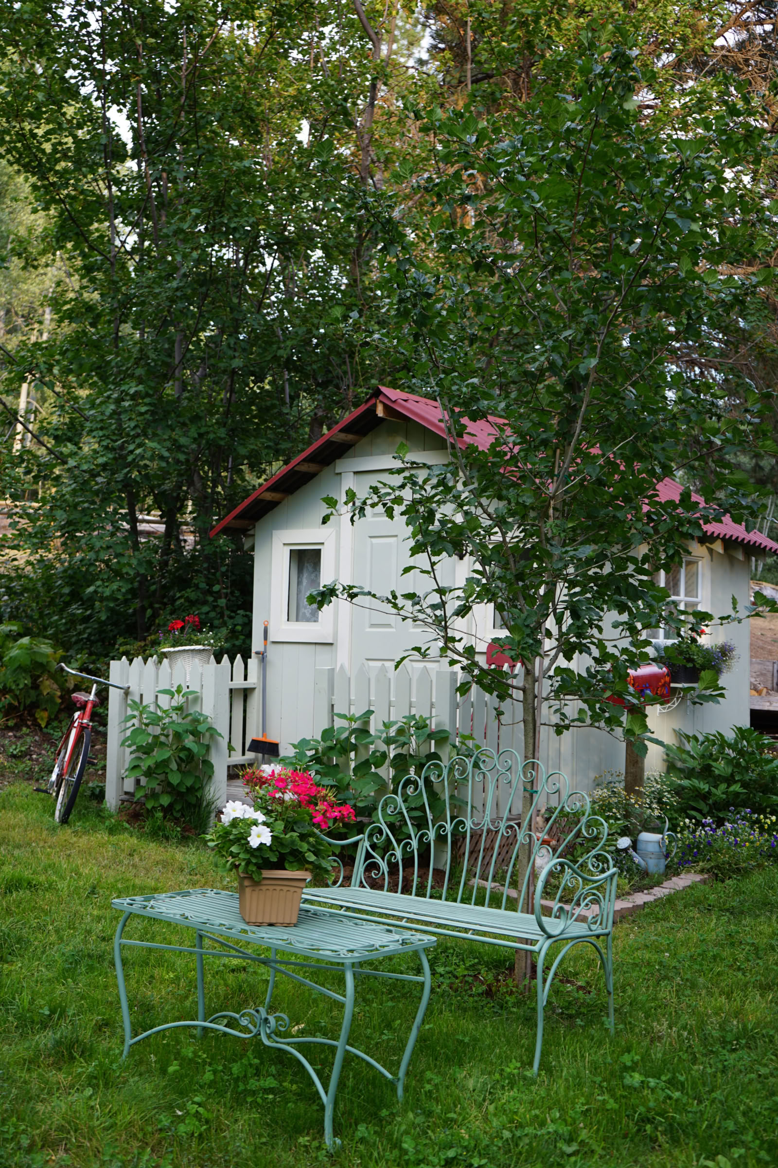 Vilda hjärtat, andliga hjärtats retreater och stugor