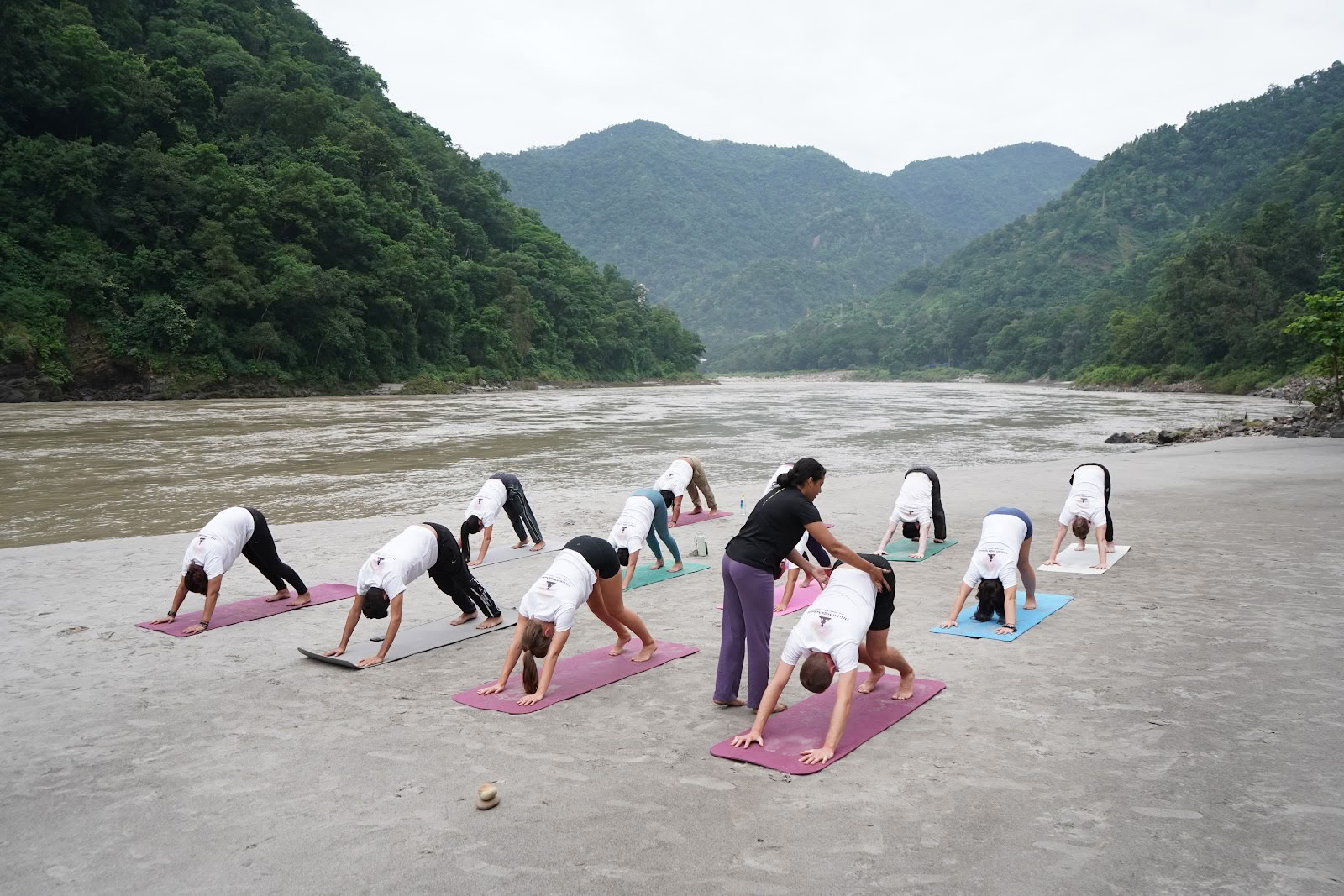 Drishti Yoga School - Bästa yogalärarutbildningsskolan i Rishikesh