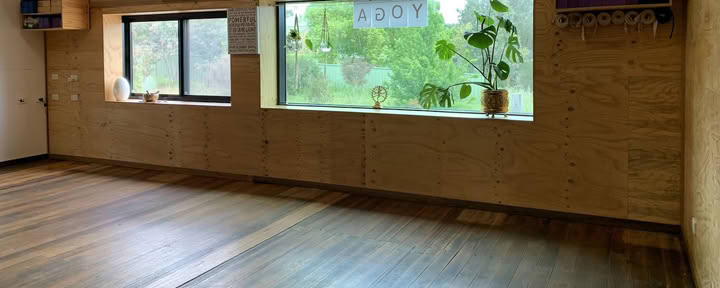 Vaknande yogastudio