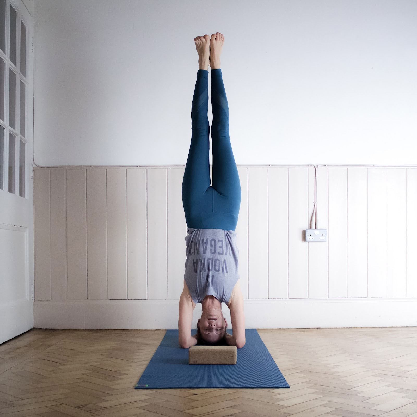 Emily i yoga