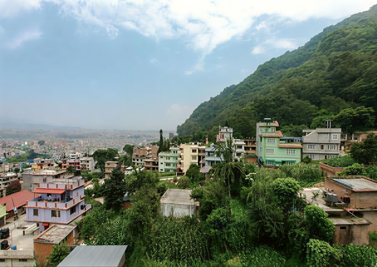 Nepaliskt yogalärarutbildnings- och retreatcenter