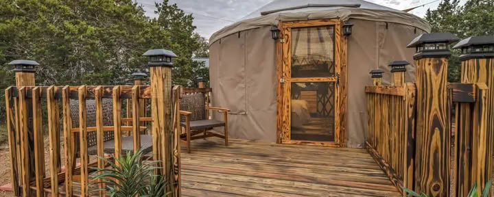 King Yurt Accommodation
