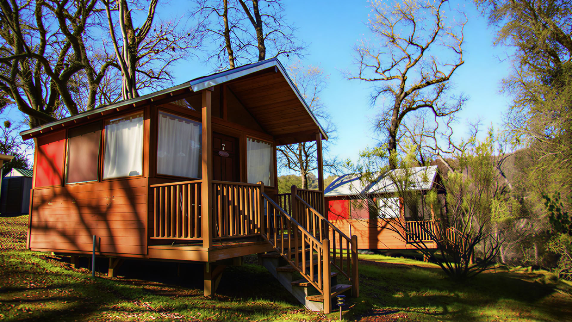 Om Cabin - Private or book with a friend (2 twin beds)