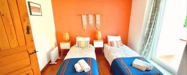 Shared Twin (two individual beds or double bed)