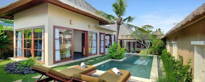 Villa med tre sovrum och pool