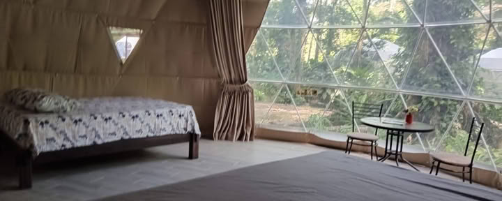 Privat regnskogskupol