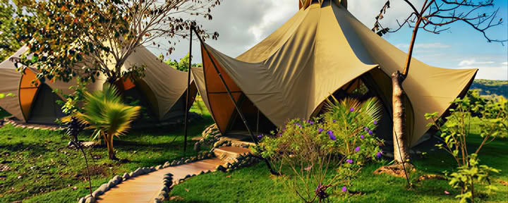 Double Shared Glamping Tent