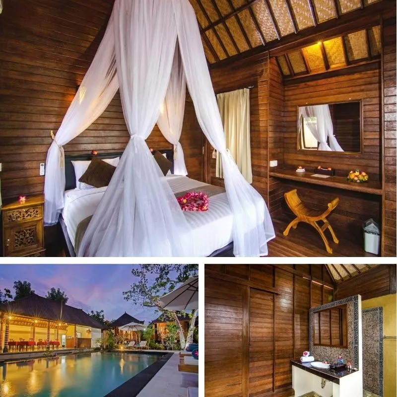 Casava Lembongan Bungalows - Twin Bedroom