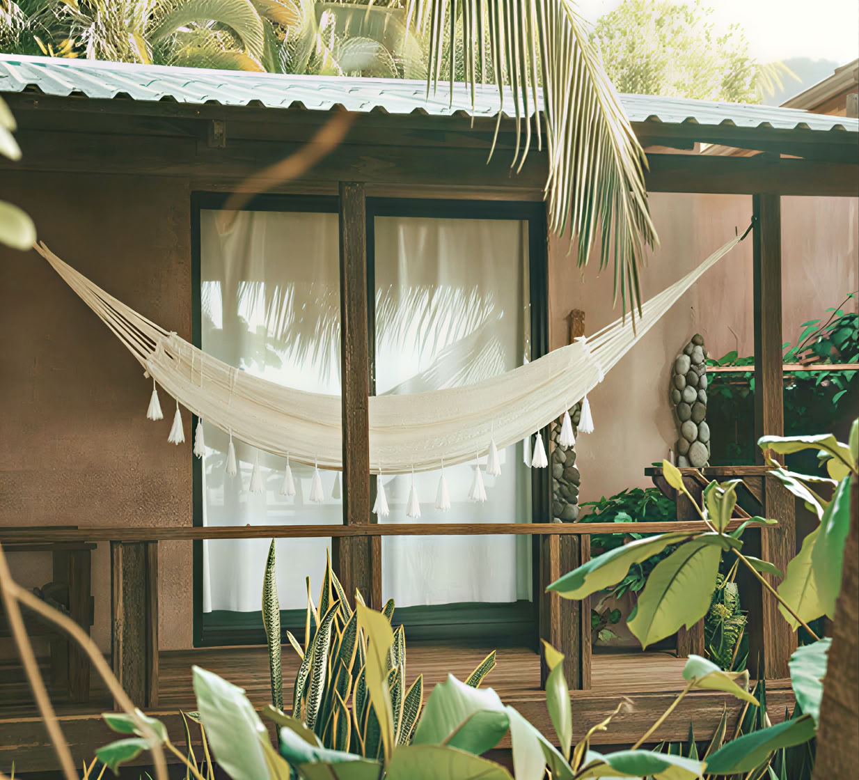 Bungalow vid stranden
