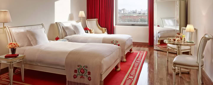 Skyline View Twin Room