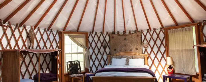 Private Yurt for Two