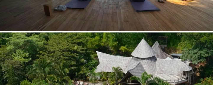 Triple hotel room