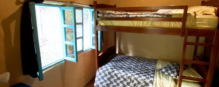 Shared Cabins with River View