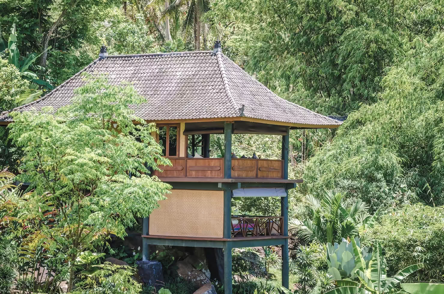 Bungalow vid vattenfallet