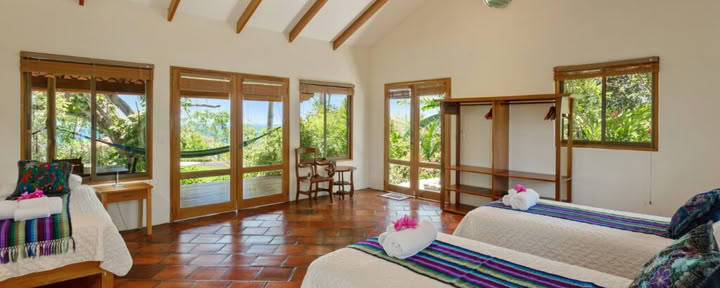 Casita, by the bed