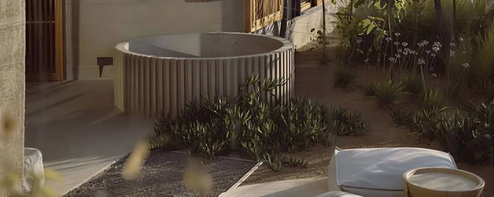 Garden Suite Soak Tub