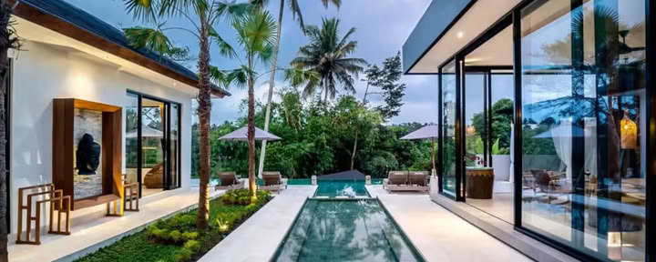 Private Villa (Single-bed shared rooms)