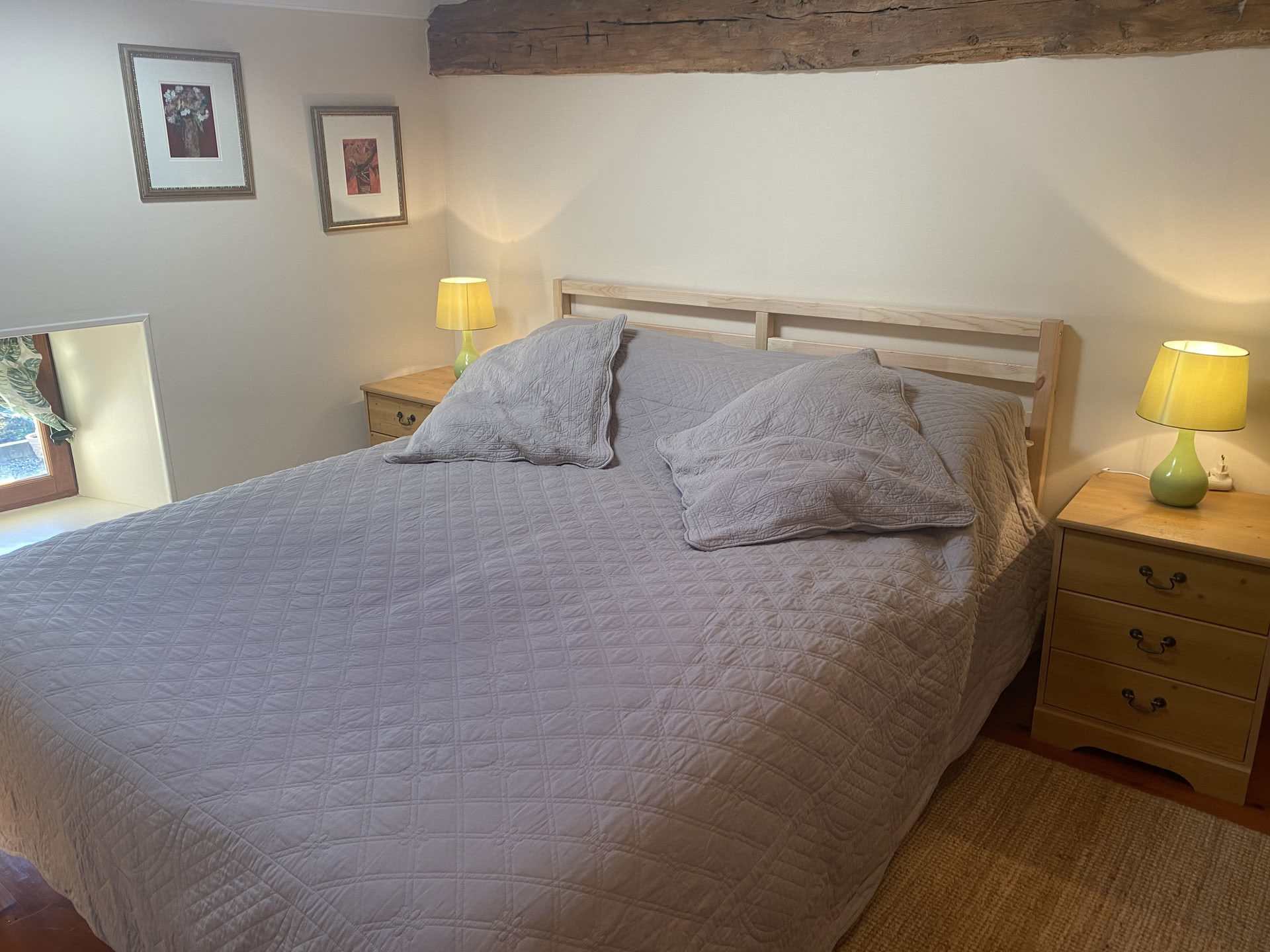 Gite Blanc Chambre Double Privée