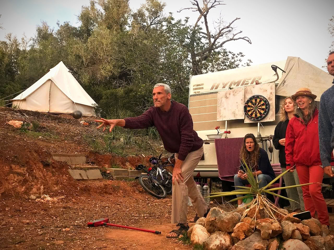 Camping spots