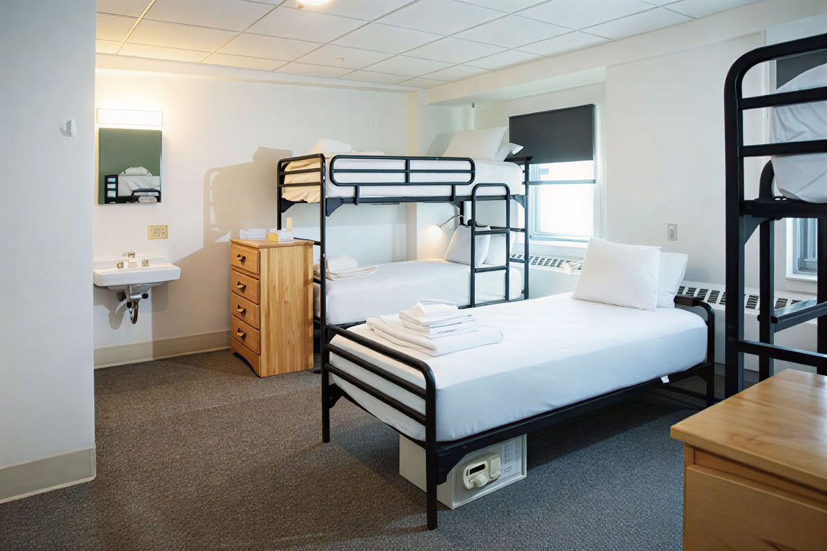 Dormitory with Hall Bath