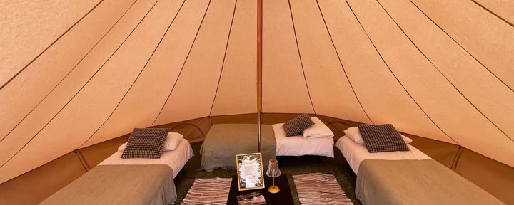 Friends or couples | Shared Bell Tent