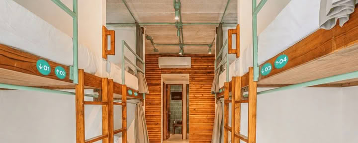 8-Bed Female Dorm